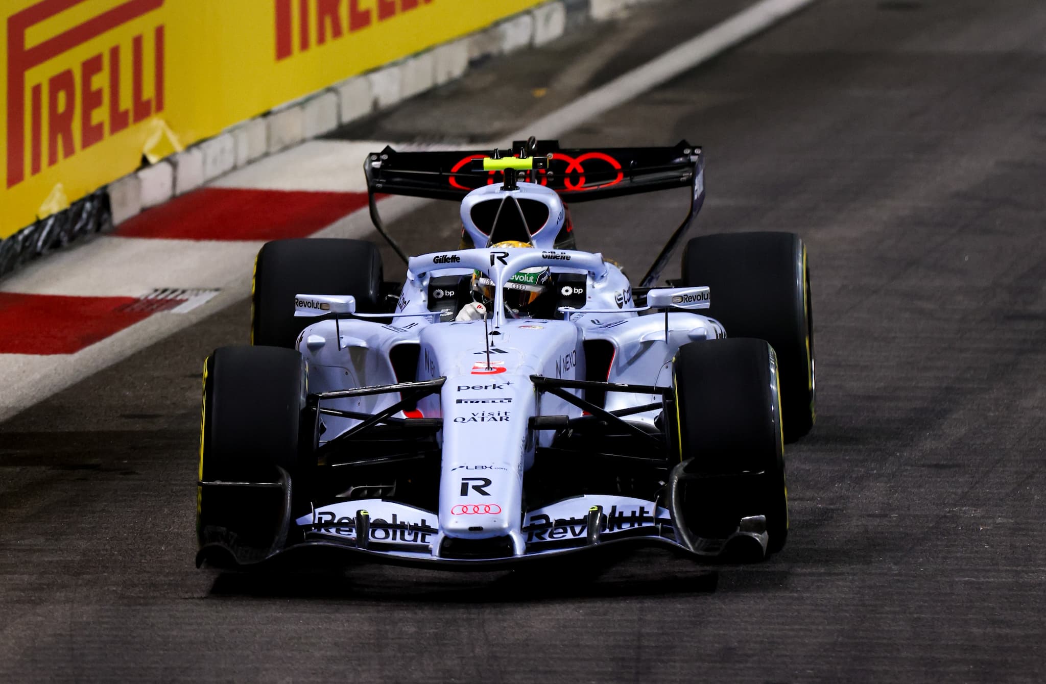 Ustawienie na starcie sprintu F1 (GP Singapuru 2026)