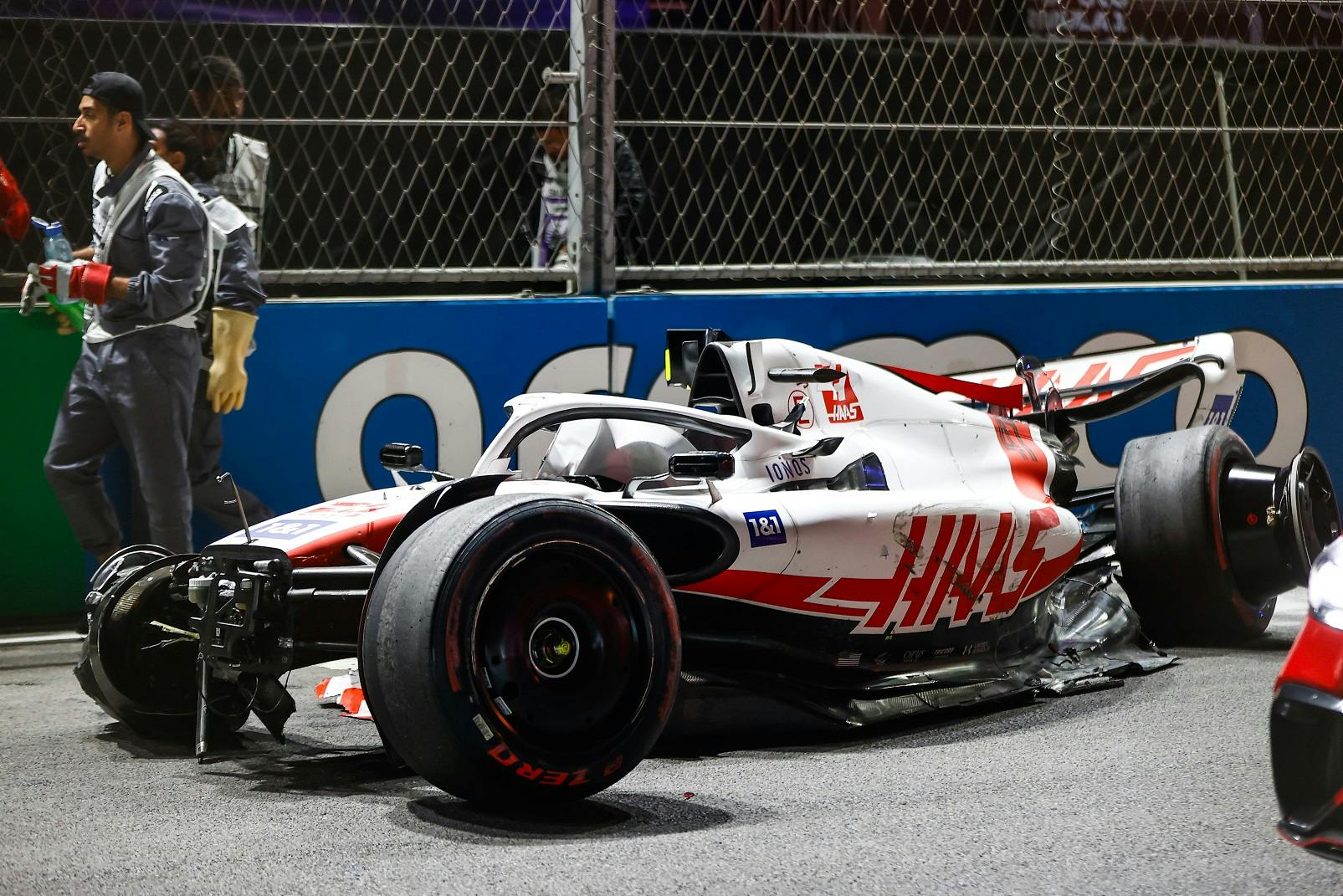 FIA zabezpieczyła miejsce potężnej kraksy Schumachera z 2022 roku