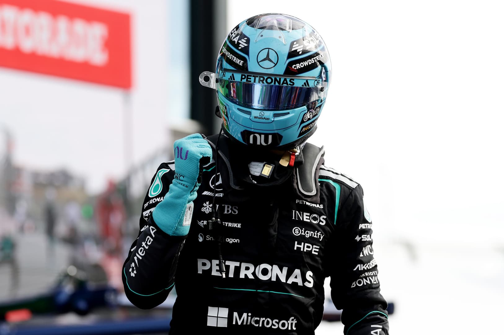 Deszcz zagrał na nosie F1. Russell wygrał sprint na Zandvoort