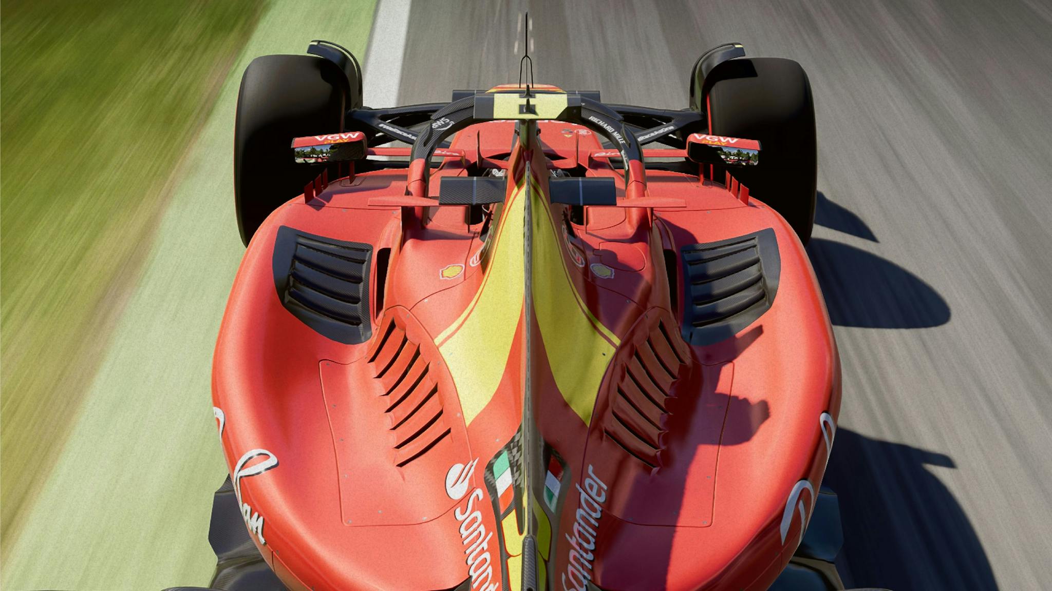 Ferrari pokazało unikatowe malowanie bolidu F1 na GP Włoch
