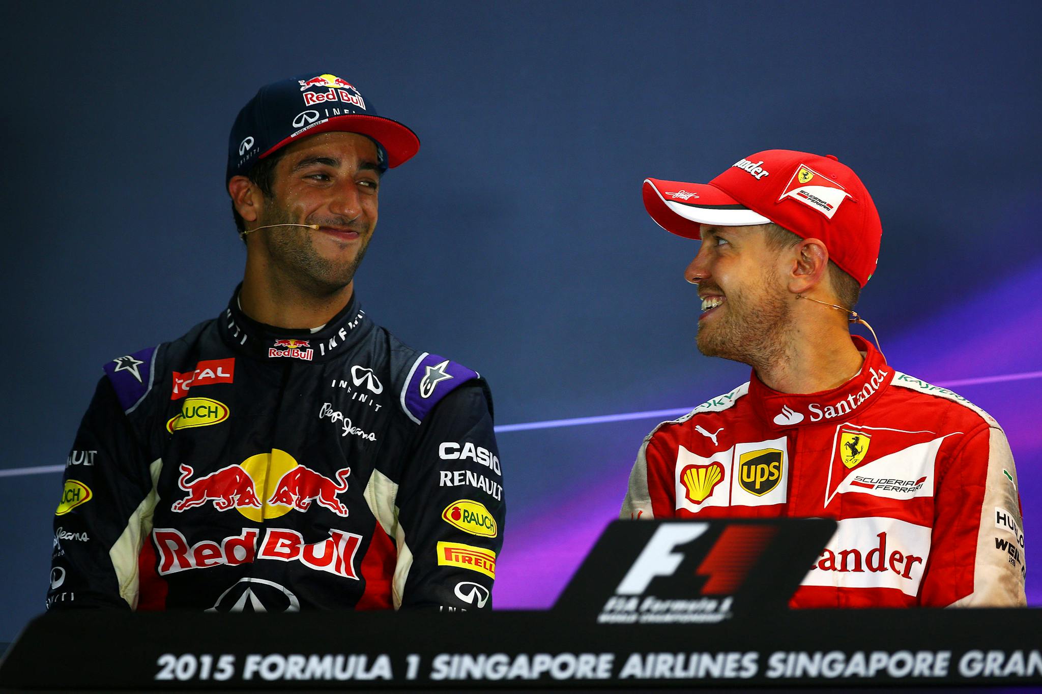 Ricciardo otrzymał duże wsparcie od Vettela w trudnym okresie