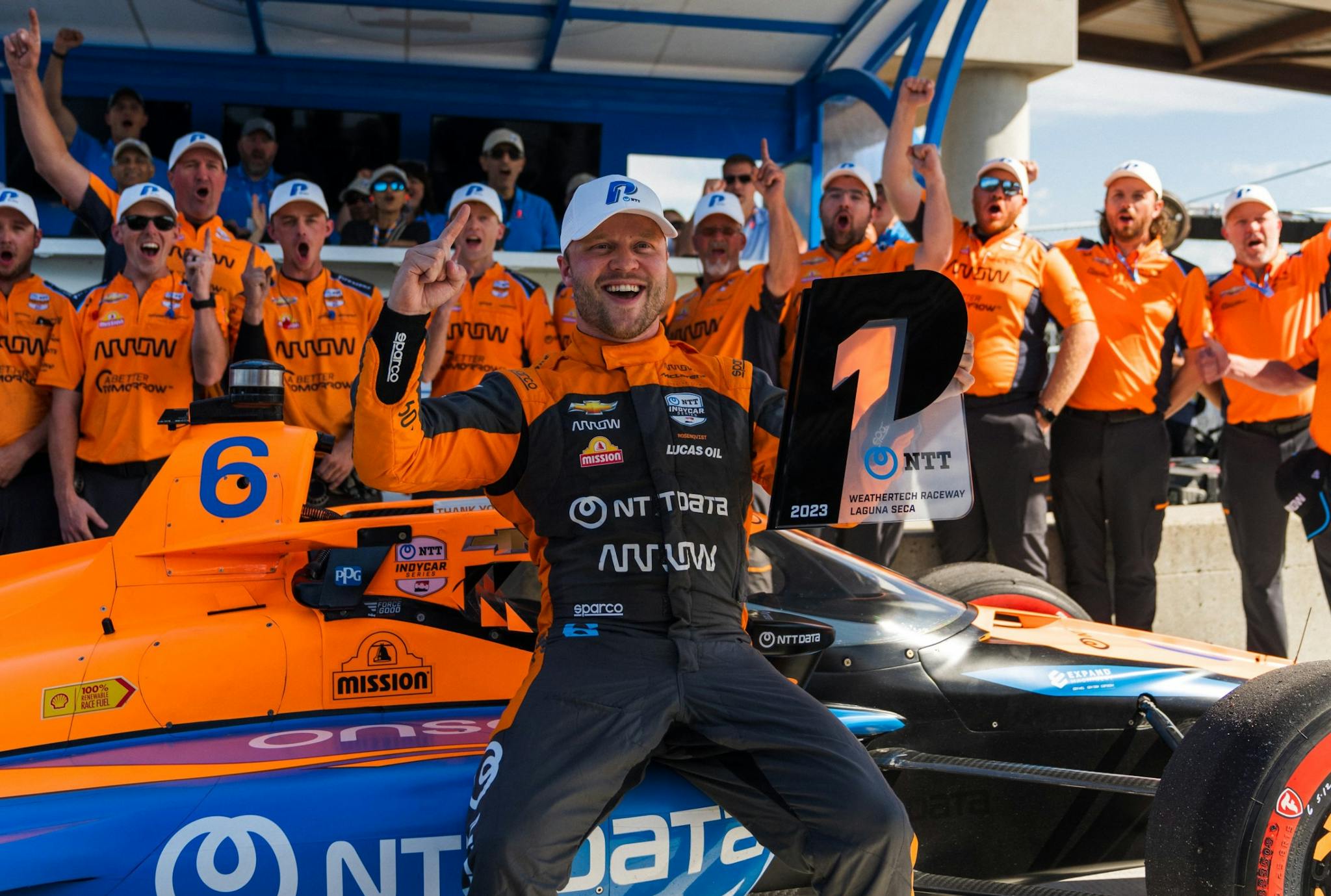 Finał sezonu Indy! Rosenqvist powalczy o zwycięstwo przed odejściem z McLarena