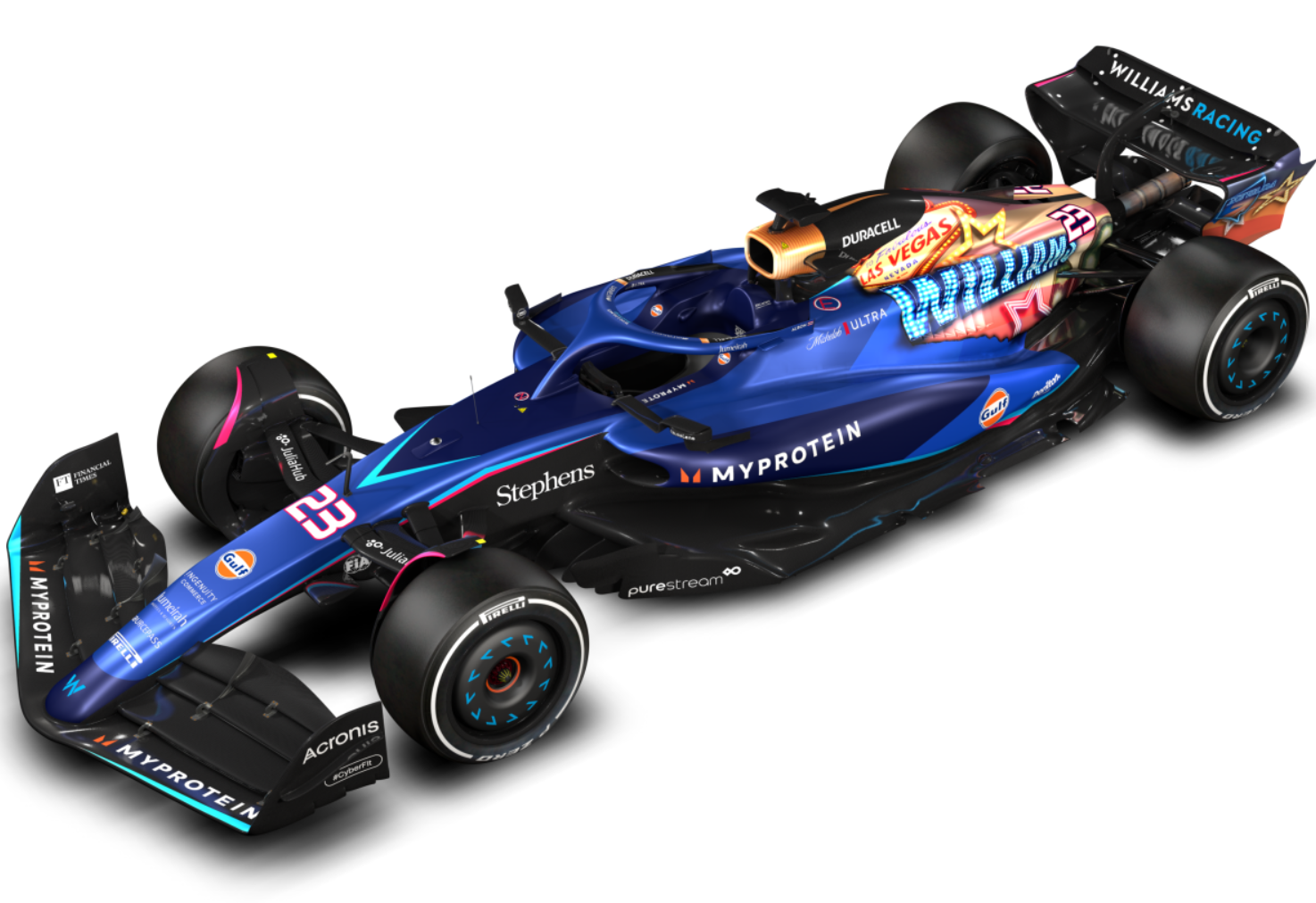 Kolejne zespoły F1 ze specjalnymi malowaniami na GP Las Vegas