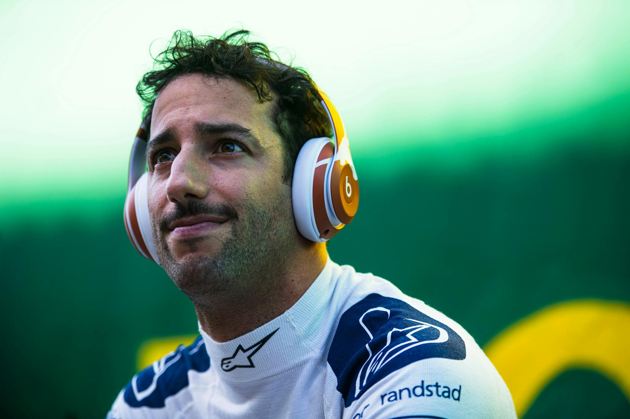 Ricciardo obawiał się o głowę przy bliskim kontakcie z oponą Albona