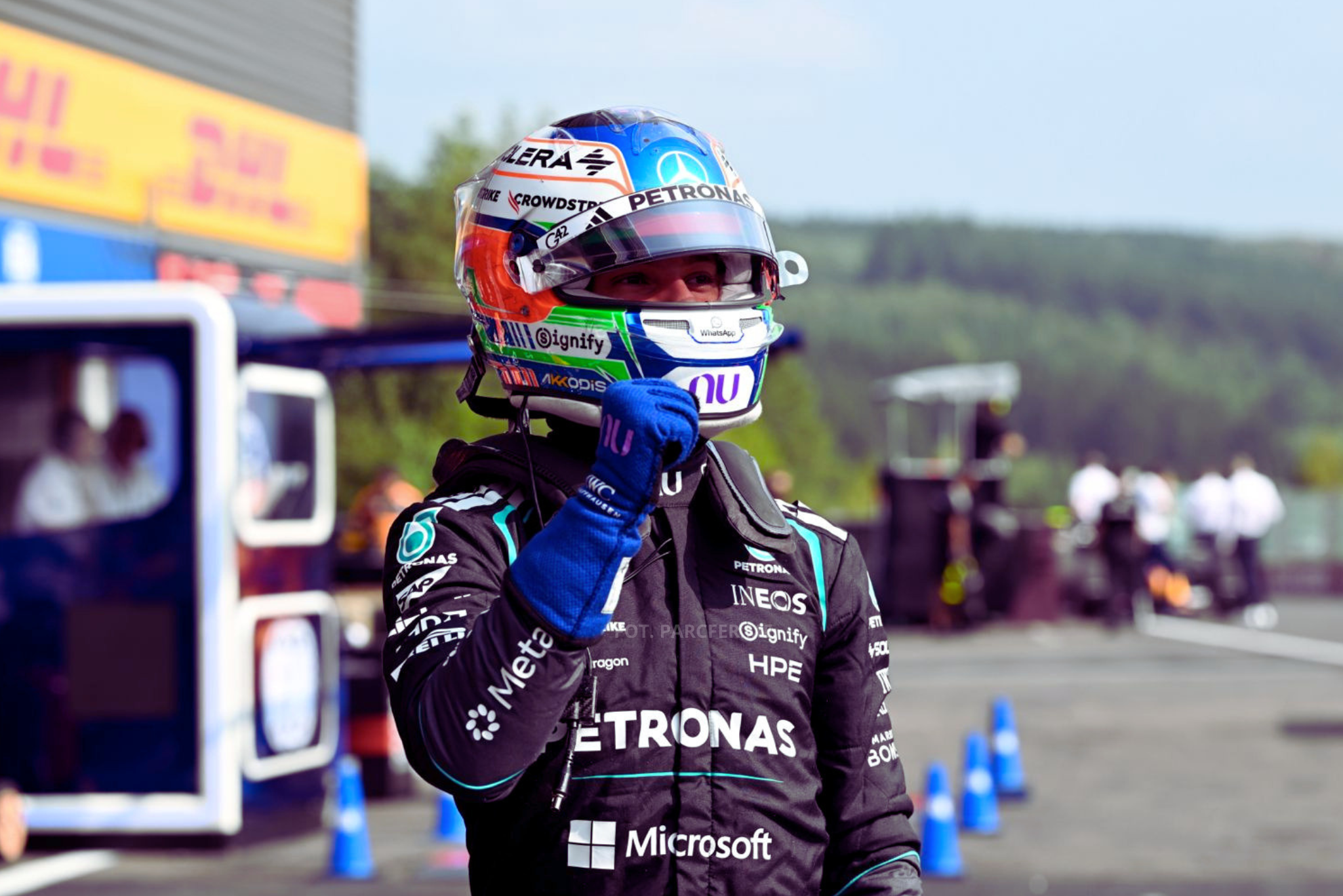 F1: Antonelli na pole position w Belgii! Verstappen wykorzystał pomoc Hadjara