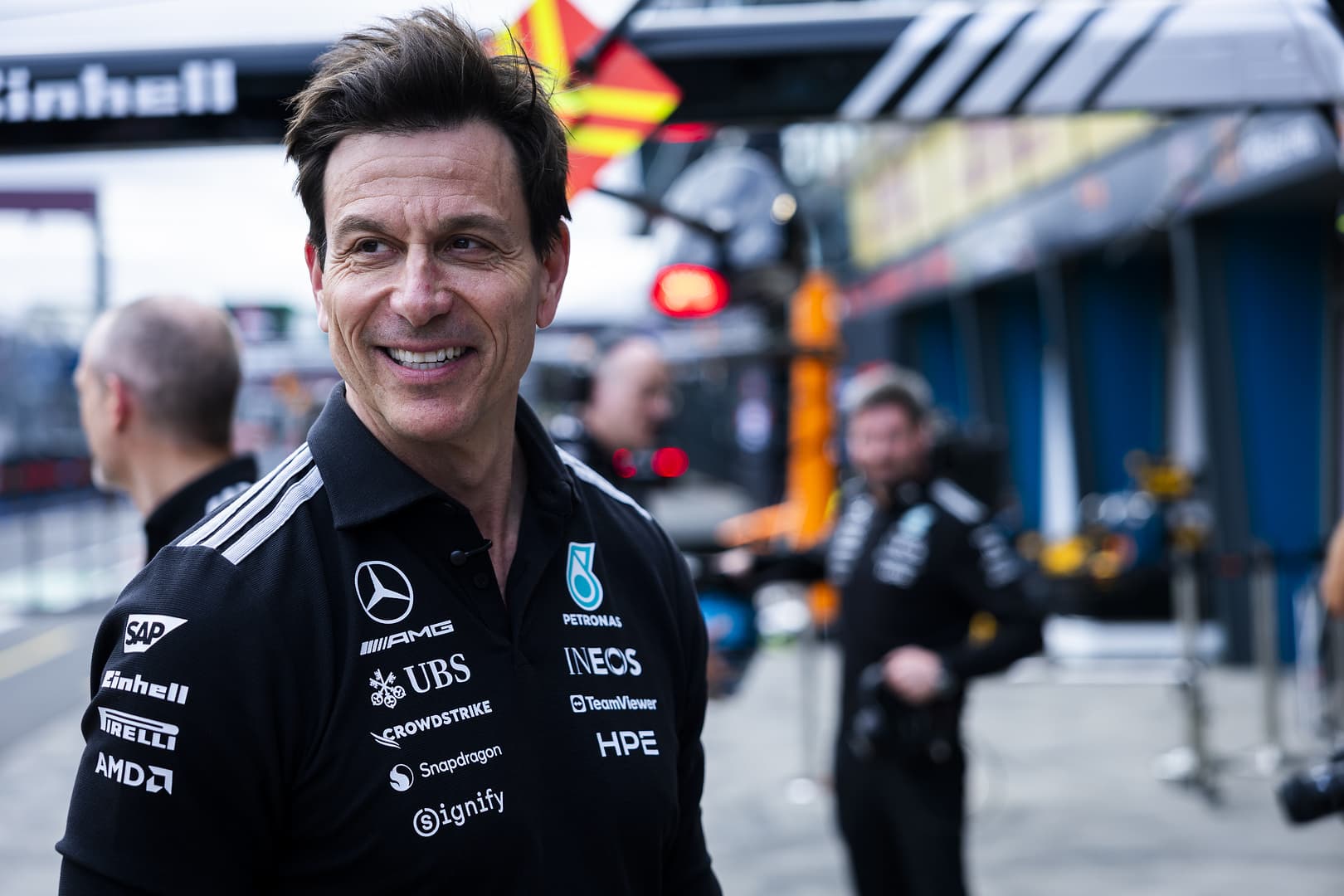 F1: Wolff wskazał, dlaczego ciągle wierzy w Russella