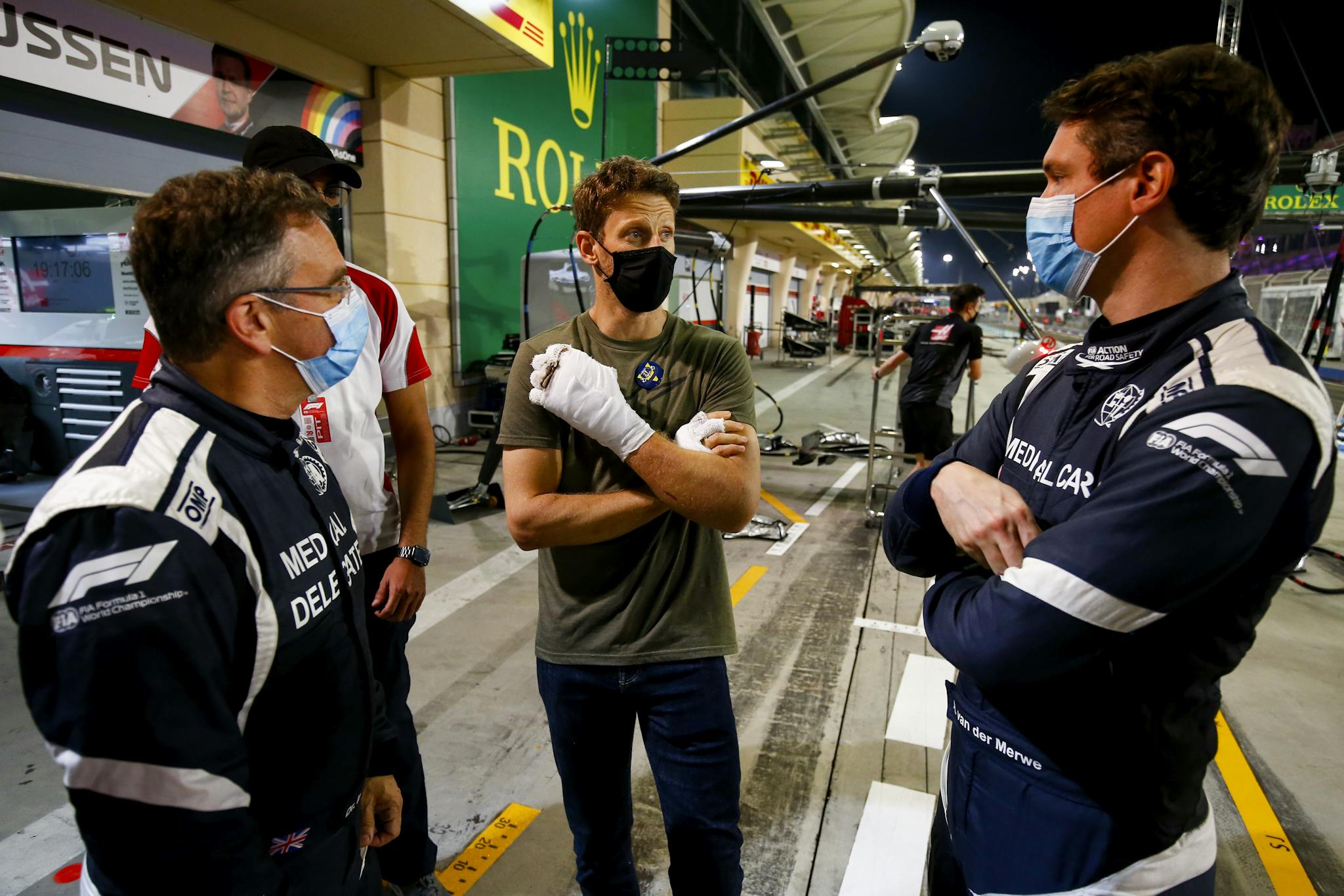 F1 testowała nowe rozwiązanie po wypadku Grosjeana