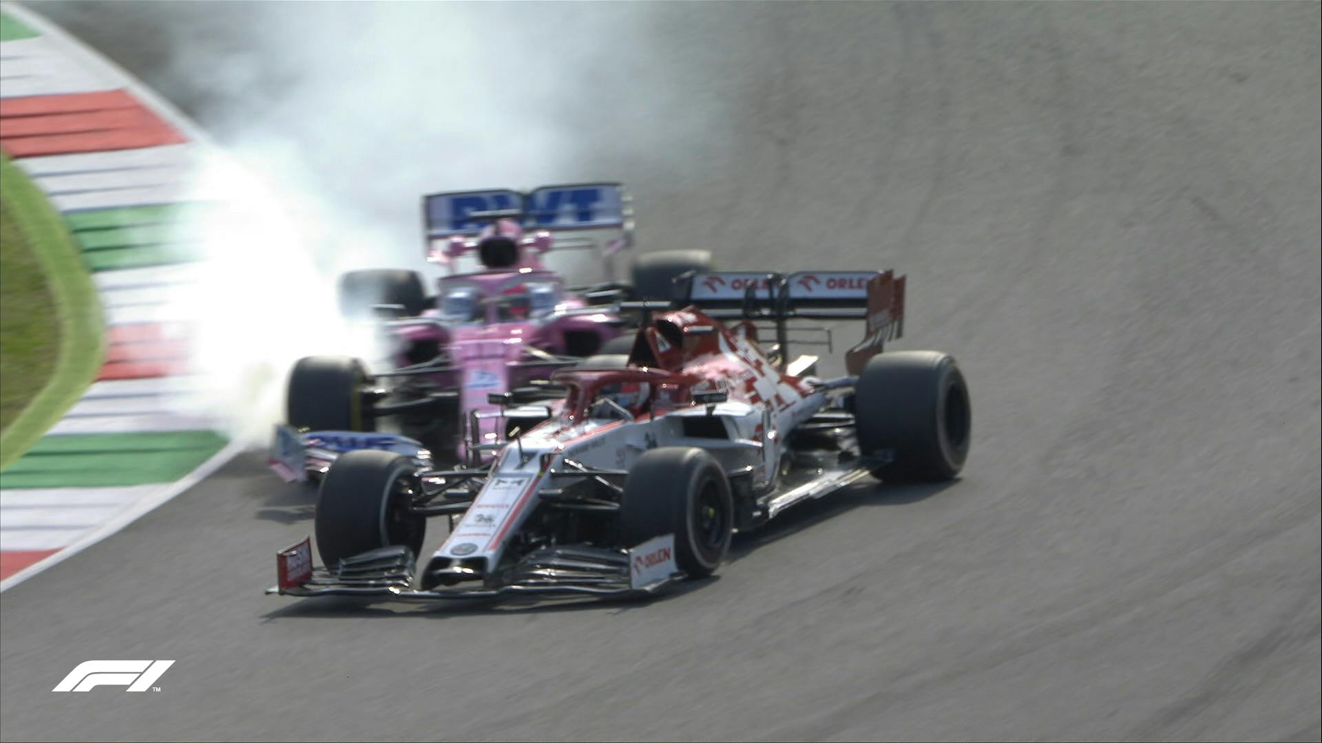 FP2: Bottas przed Hamiltonem. Dziwna kolizja Pereza i Raikkonena