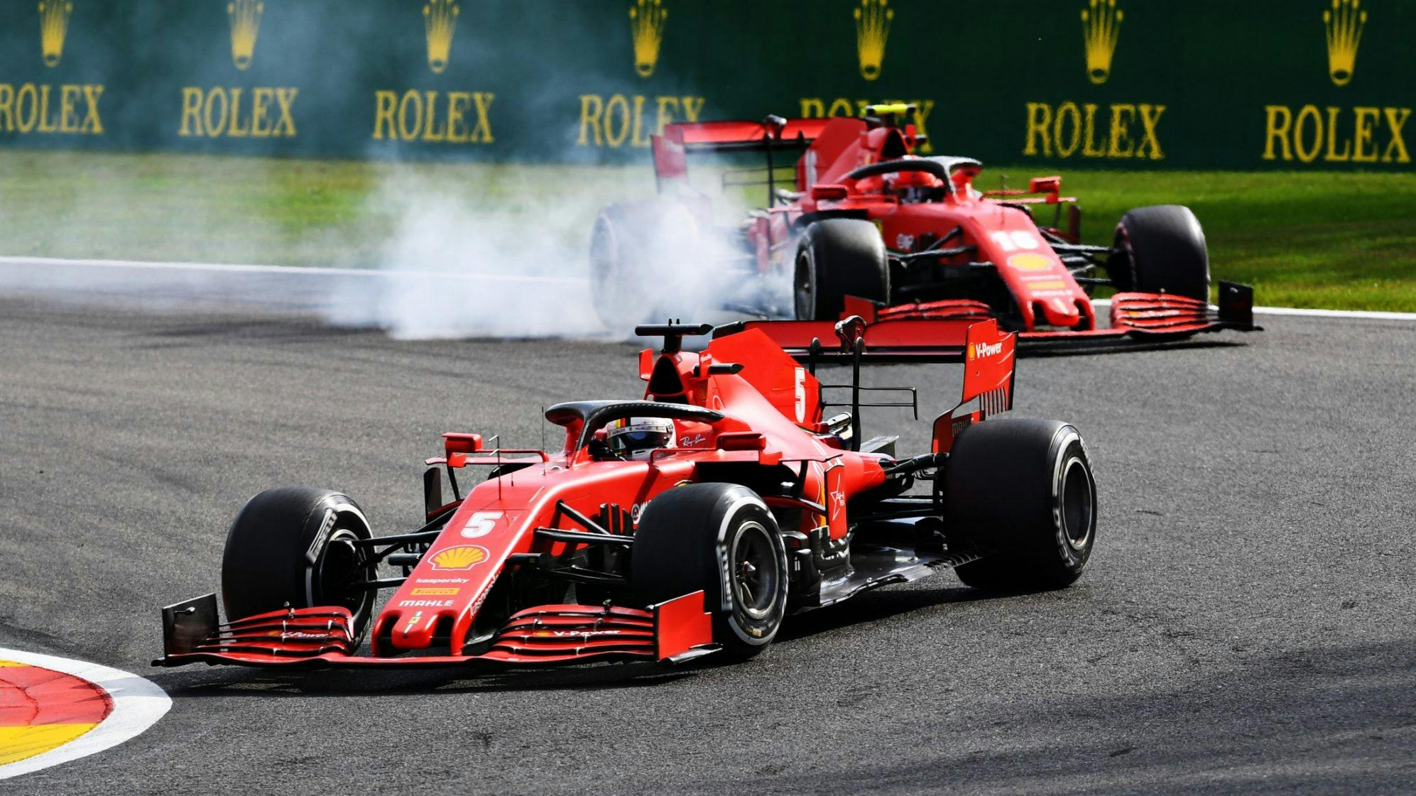 Horner i Wolff wbijają kolejne szpilki w słabe Ferrari