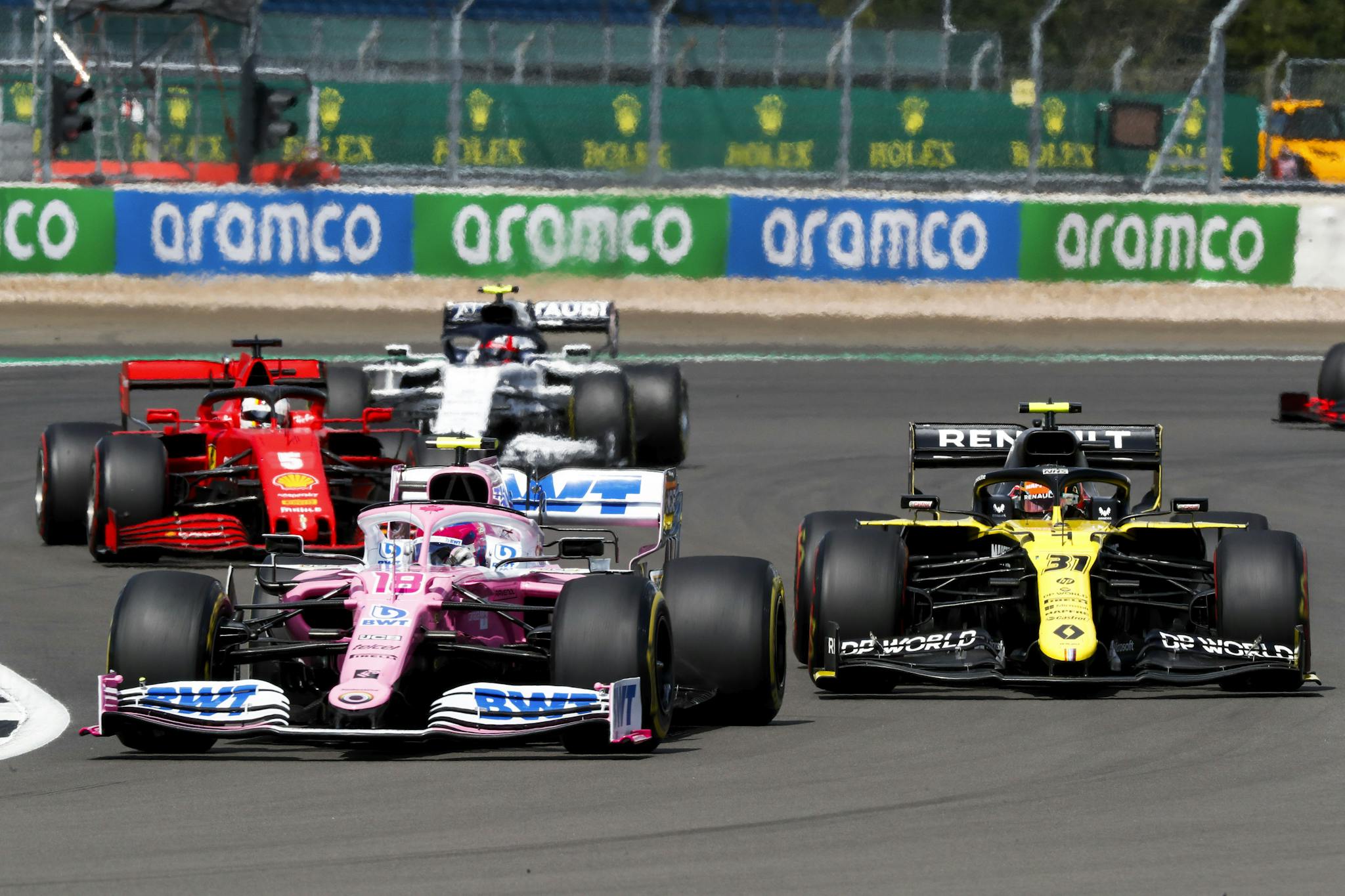 Racing Point ukarany po proteście Renault