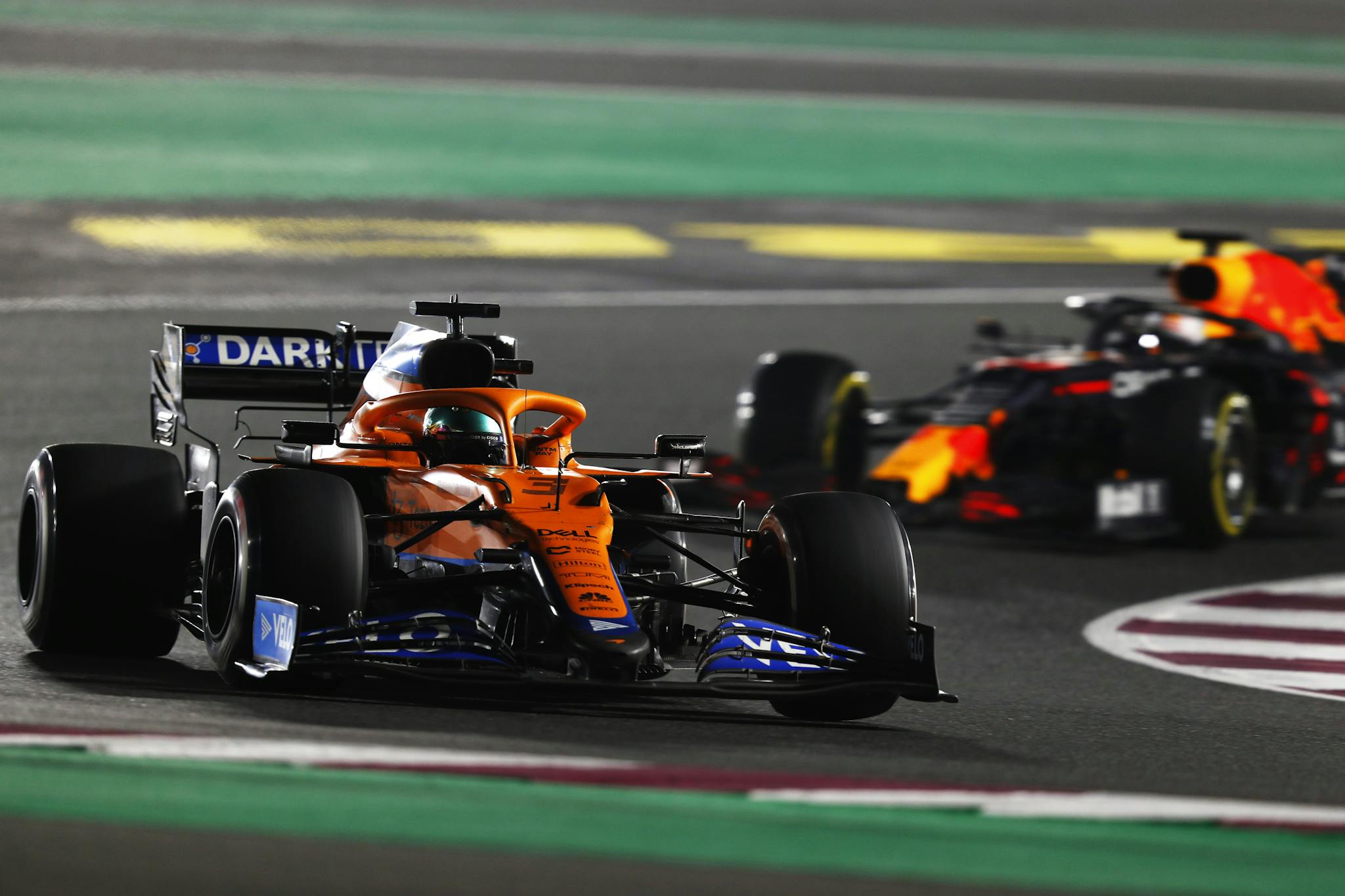 Ricciardo miał poważne problemy z paliwem przez prawie całe GP Kataru