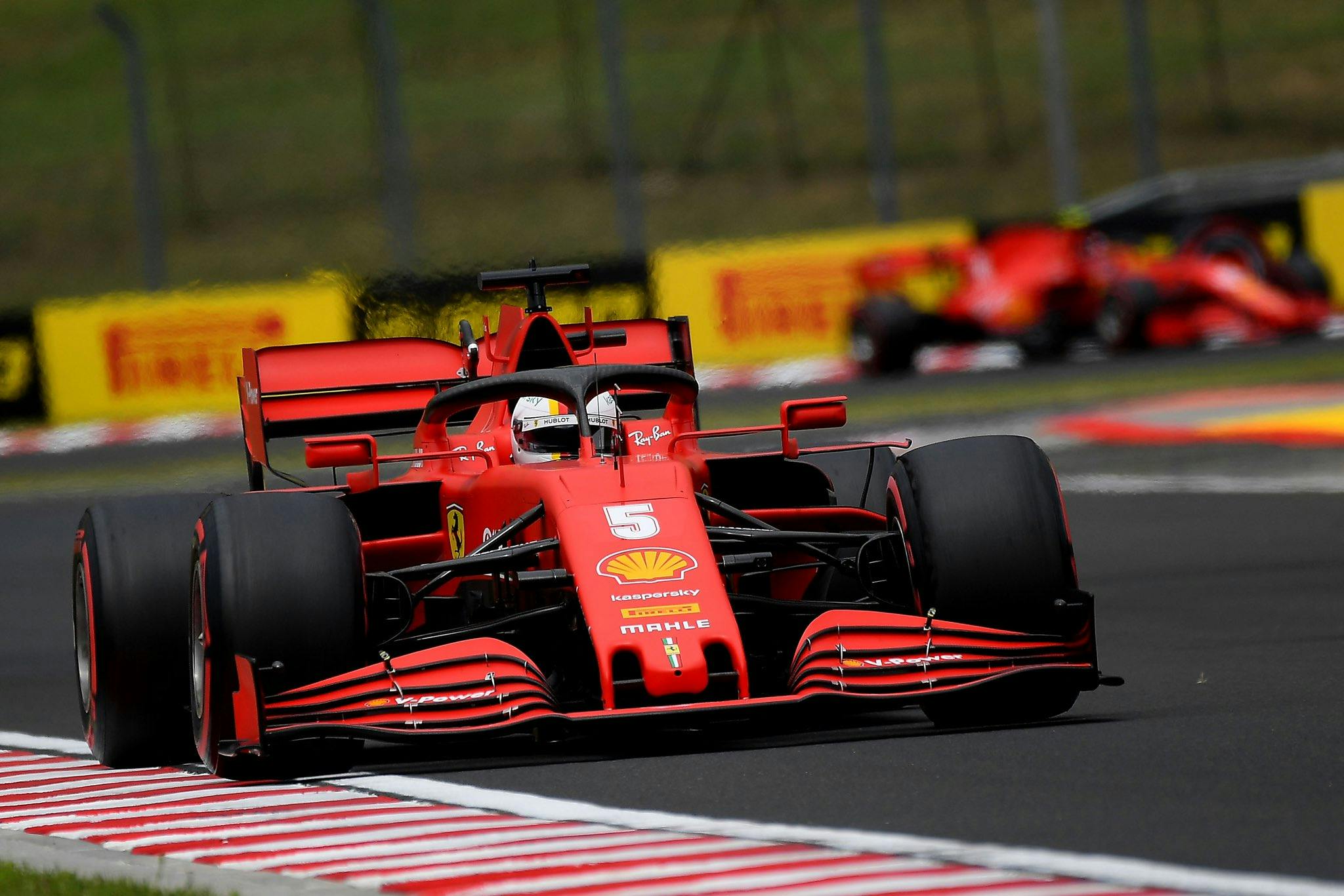 Vettel spodziewał się, że Mercedes zdubluje Ferrari